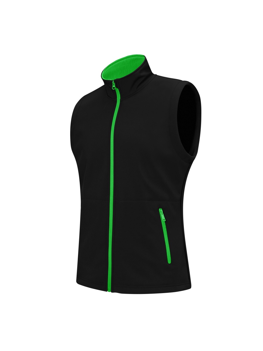 Contrast Softshell Vest