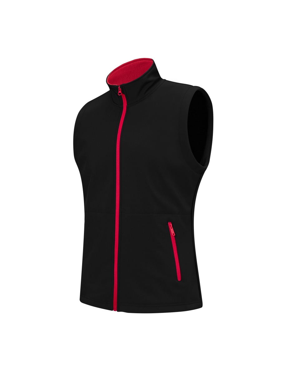 Contrast Softshell Vest