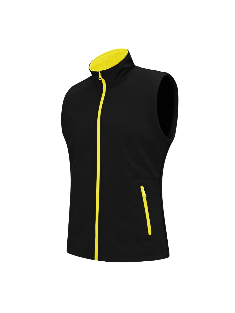 Contrast Softshell Vest