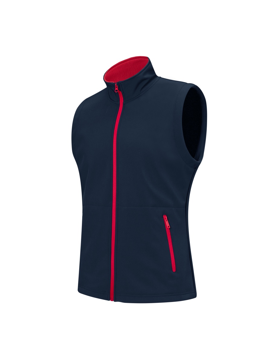 Contrast Softshell Vest