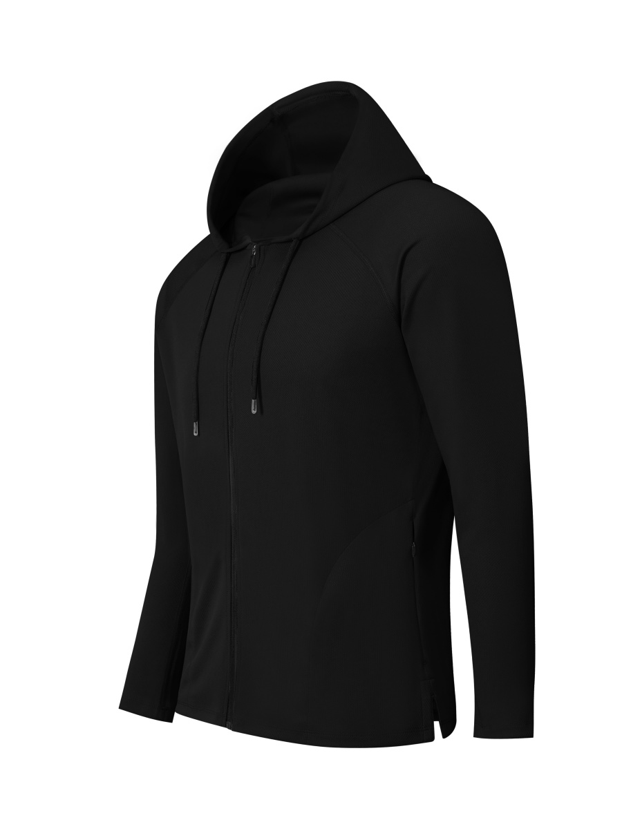 Sun Smart Full Zip Hooded Long Sleeve Shirt