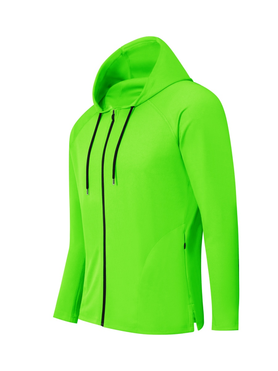 Sun Smart Full Zip Hooded Long Sleeve Shirt