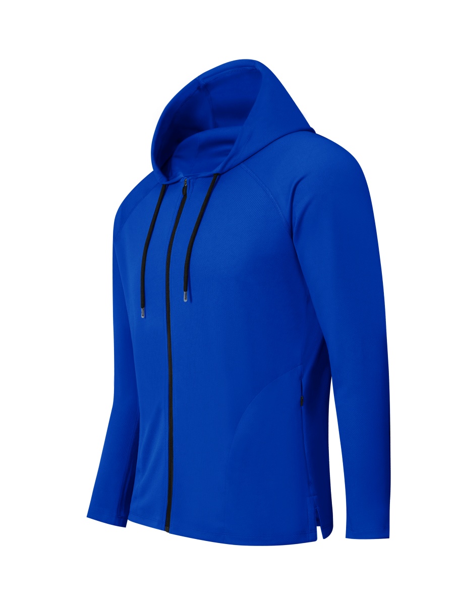 Sun Smart Full Zip Hooded Long Sleeve Shirt