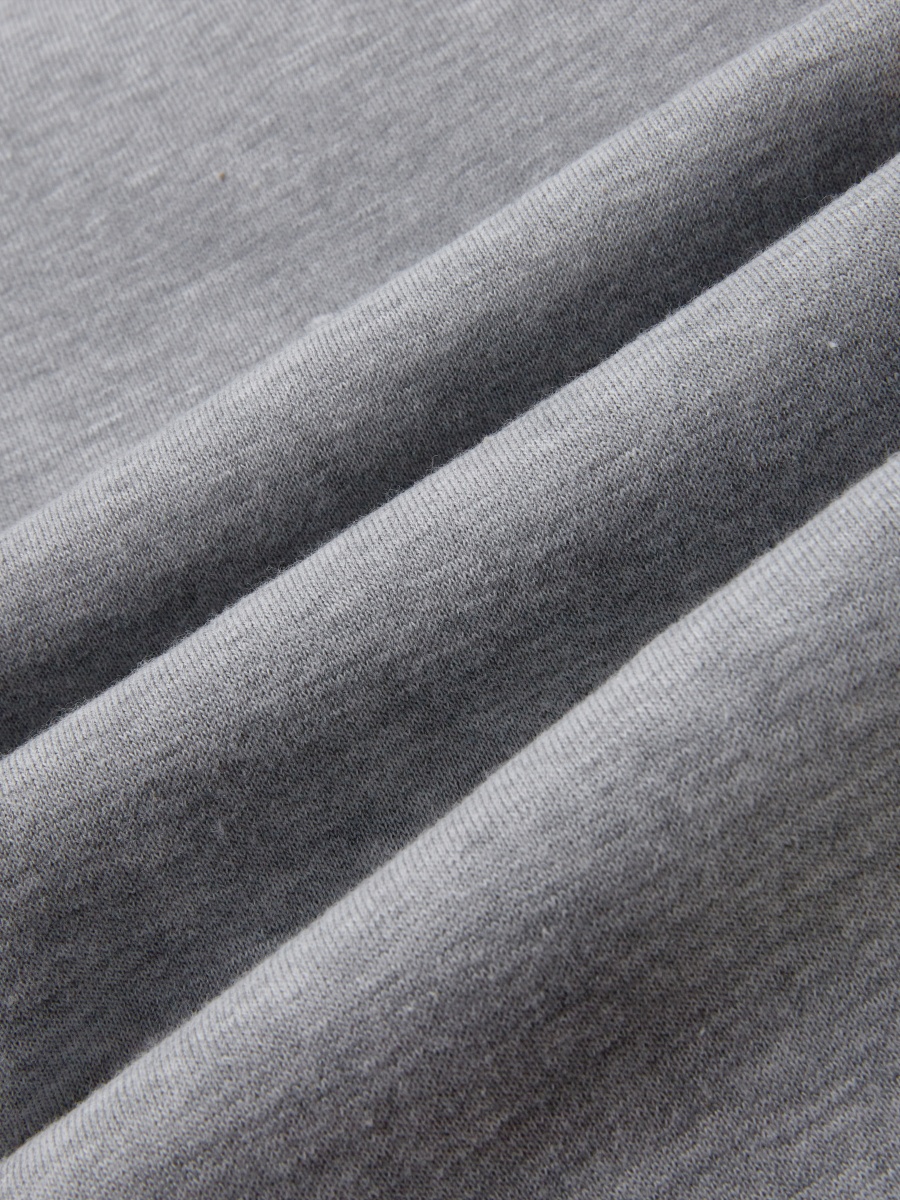 Double Knee Fleece Track Pants with Ribbed Cuffs