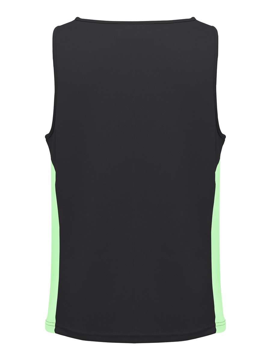 Mens/Kids Micro Mesh Contrast Singlet
