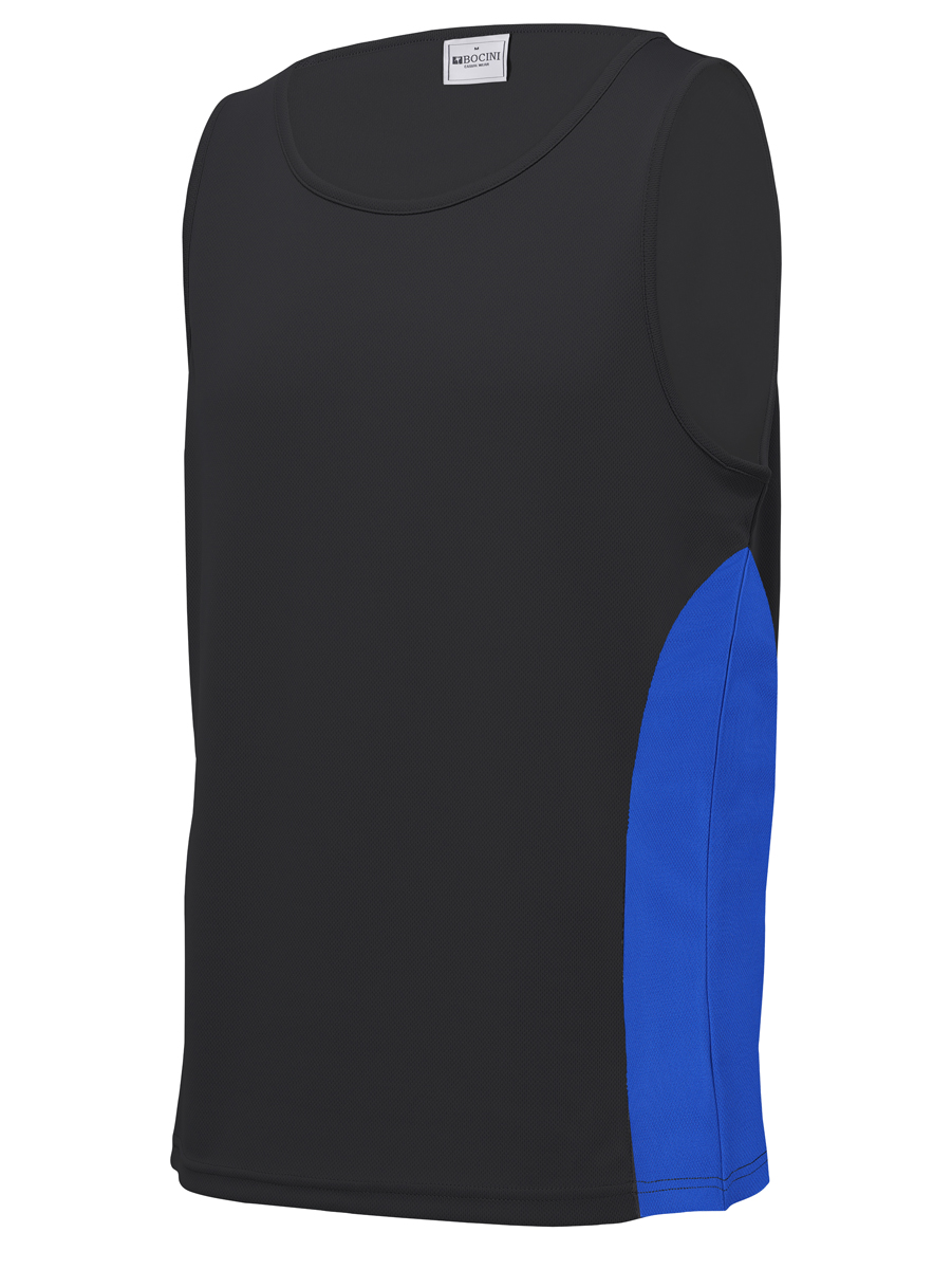 Mens/Kids Micro Mesh Contrast Singlet