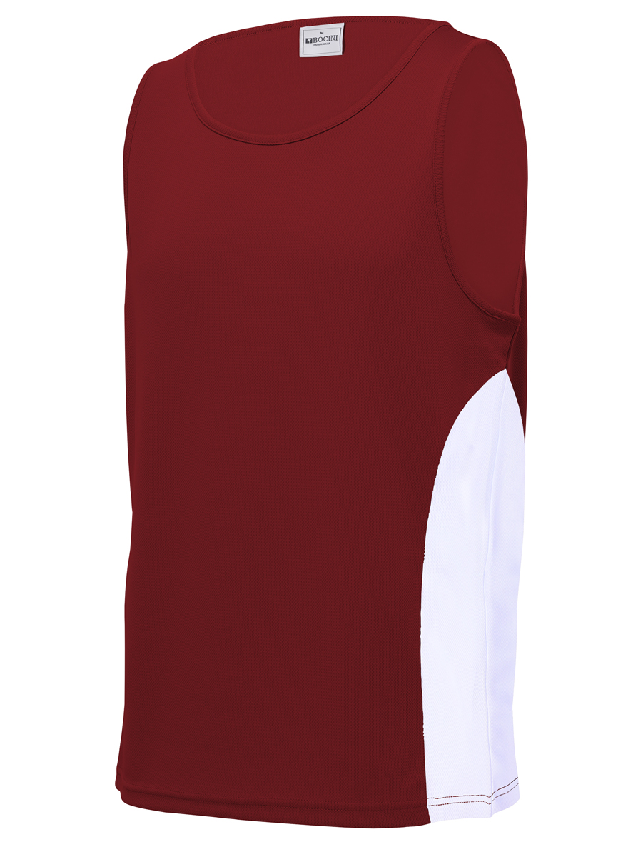 Mens/Kids Micro Mesh Contrast Singlet