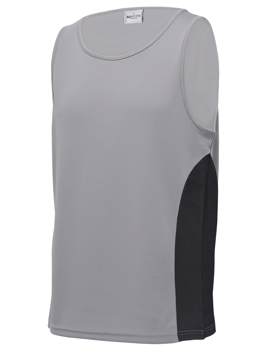 Mens/Kids Micro Mesh Contrast Singlet