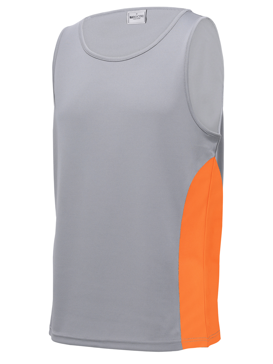 Mens/Kids Micro Mesh Contrast Singlet