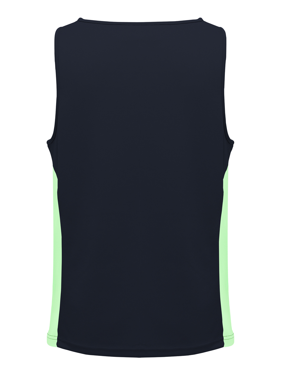 Mens/Kids Micro Mesh Contrast Singlet
