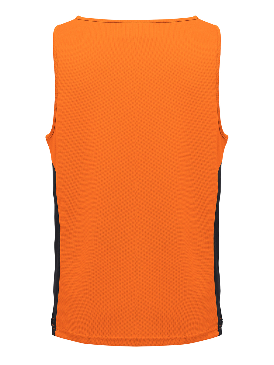 Mens/Kids Micro Mesh Contrast Singlet