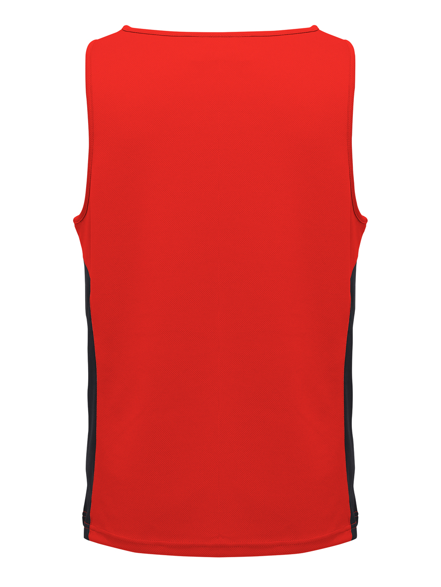 Mens/Kids Micro Mesh Contrast Singlet