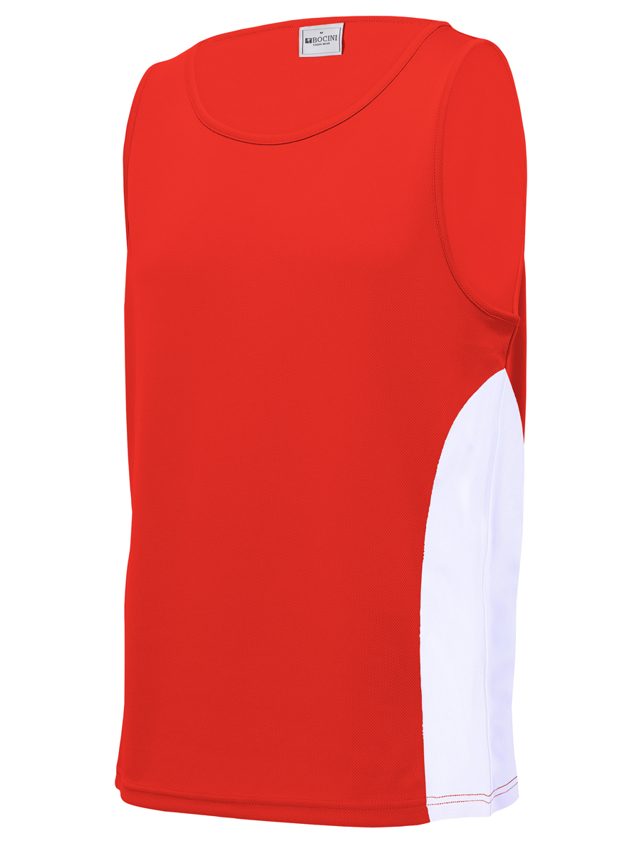 Mens/Kids Micro Mesh Contrast Singlet