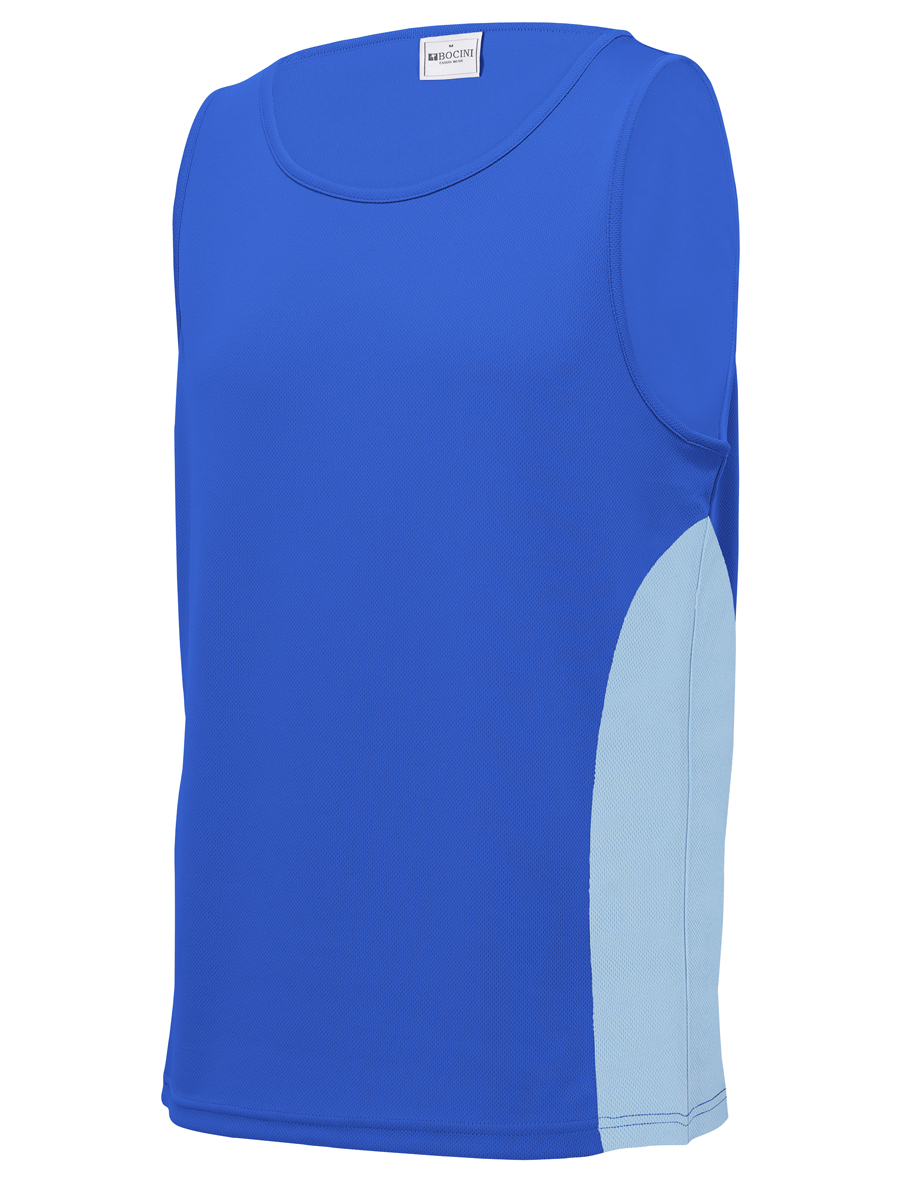 Mens/Kids Micro Mesh Contrast Singlet