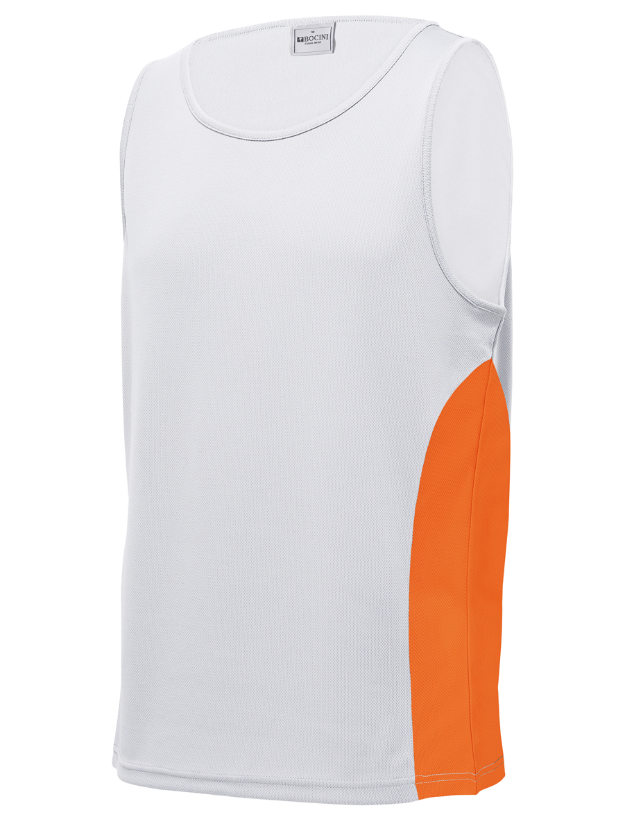 Mens/Kids Micro Mesh Contrast Singlet