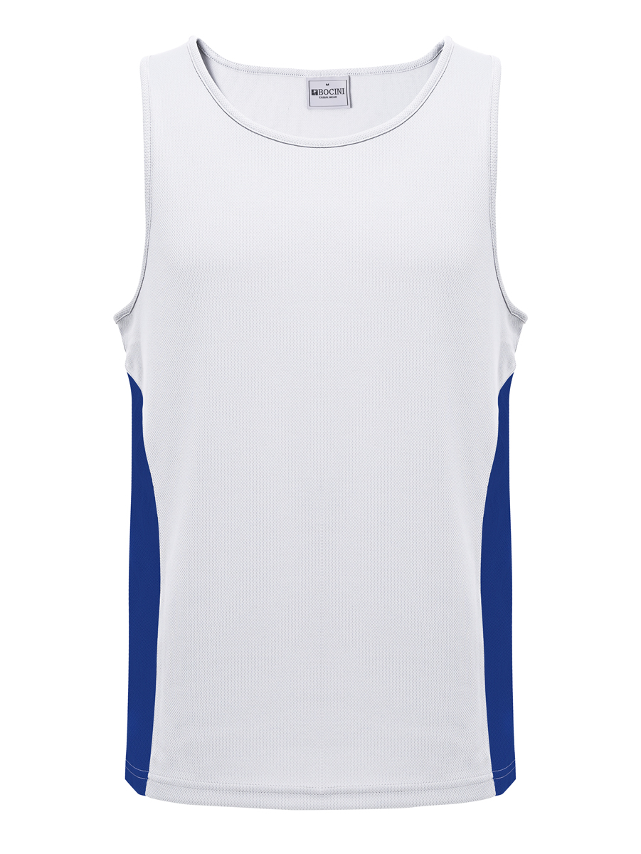 Mens/Kids Micro Mesh Contrast Singlet