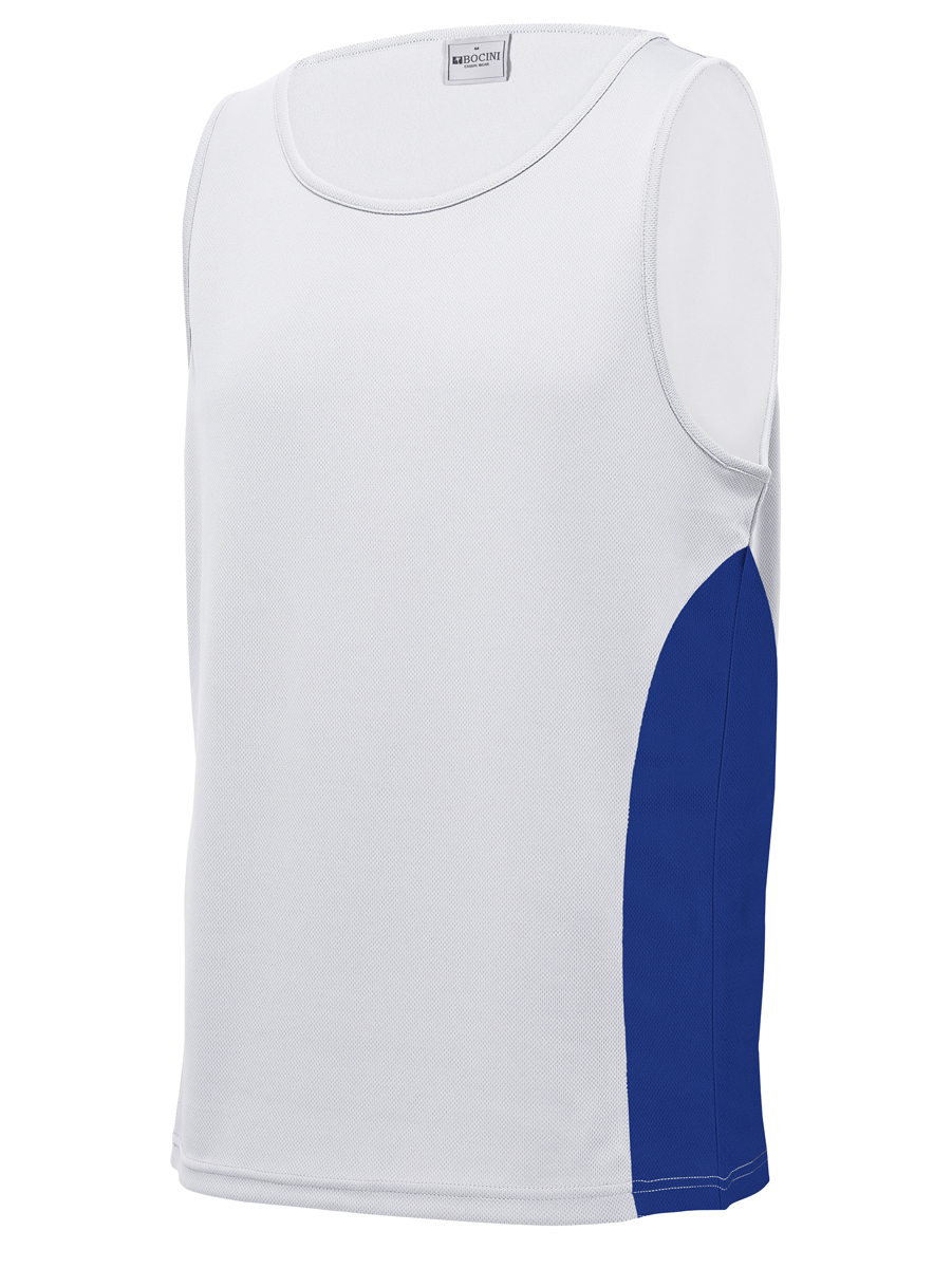 Mens/Kids Micro Mesh Contrast Singlet