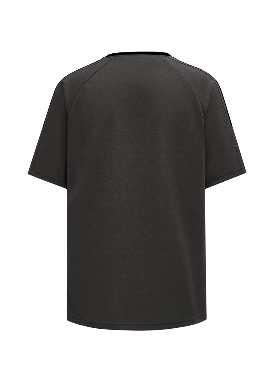 Twin Stripe Raglan Tee